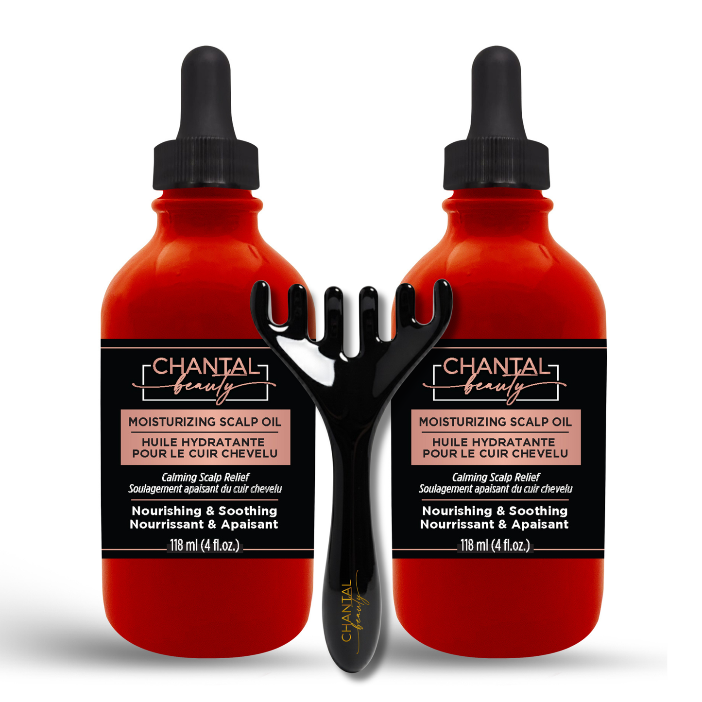 Moisturizing Scalp Oil with FREE Hair Massager